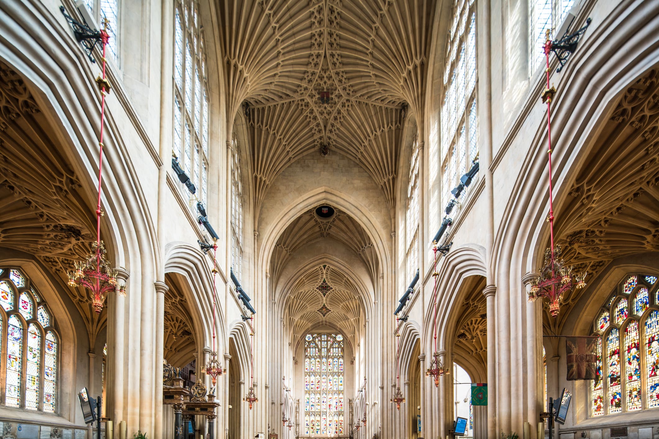 Inside Bath Abbey - Best attraction in Bath